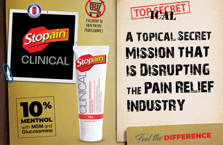 A Topical Secret Mission that is Disrupting the Pain Relief Industry